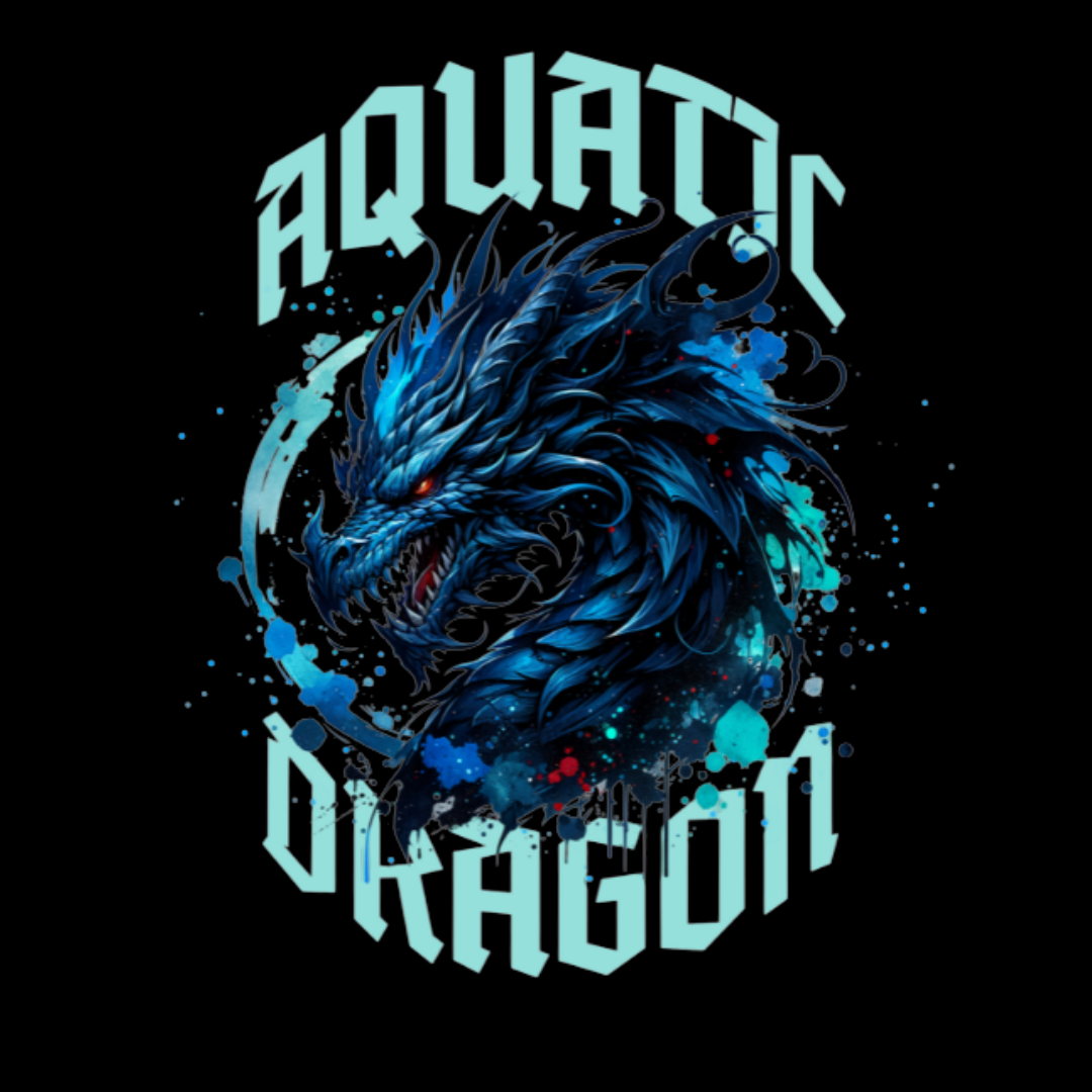 Oversized- Aquatic Dragon