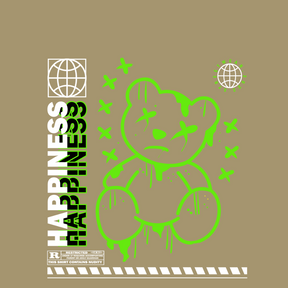 Oversized- Happiness