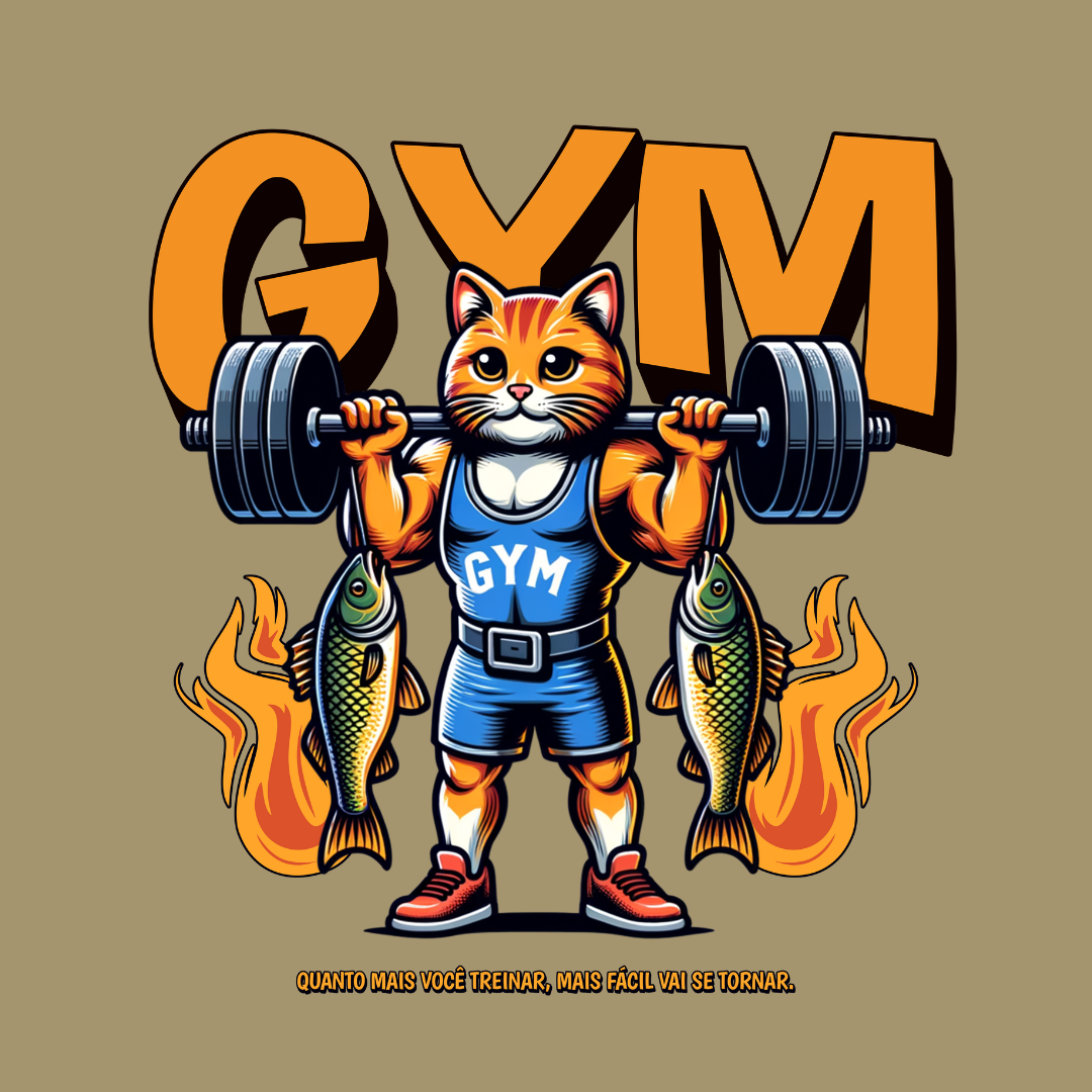 Oversized- Gym Cat